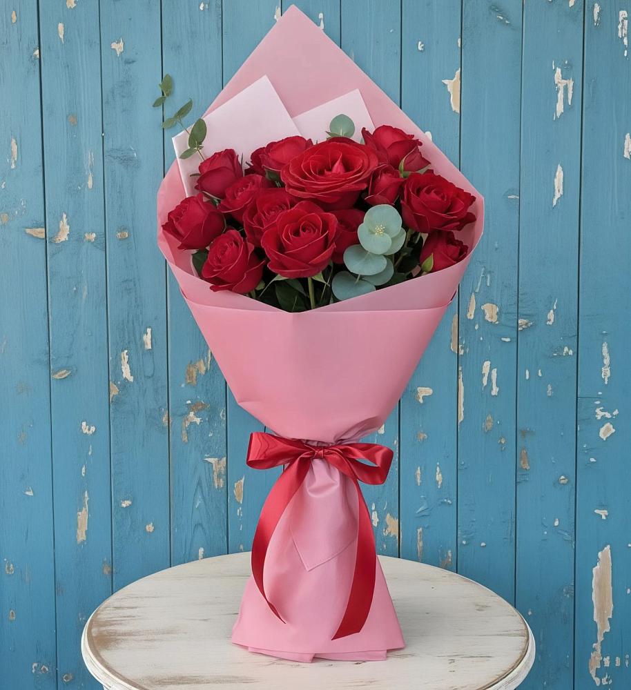 Букет цветов из: Розы в Усады