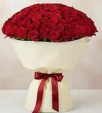 Букет 101 Красная роза Милано #REPLACE_PRED# Усады