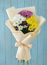 Букет цветов из:  Хризантемы в Усады