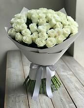 Букет 35 Белых роз в Усады