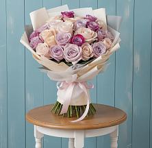 Букет цветов из:  Розы в Усады