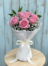 Букет цветов из:  Розы в Усады