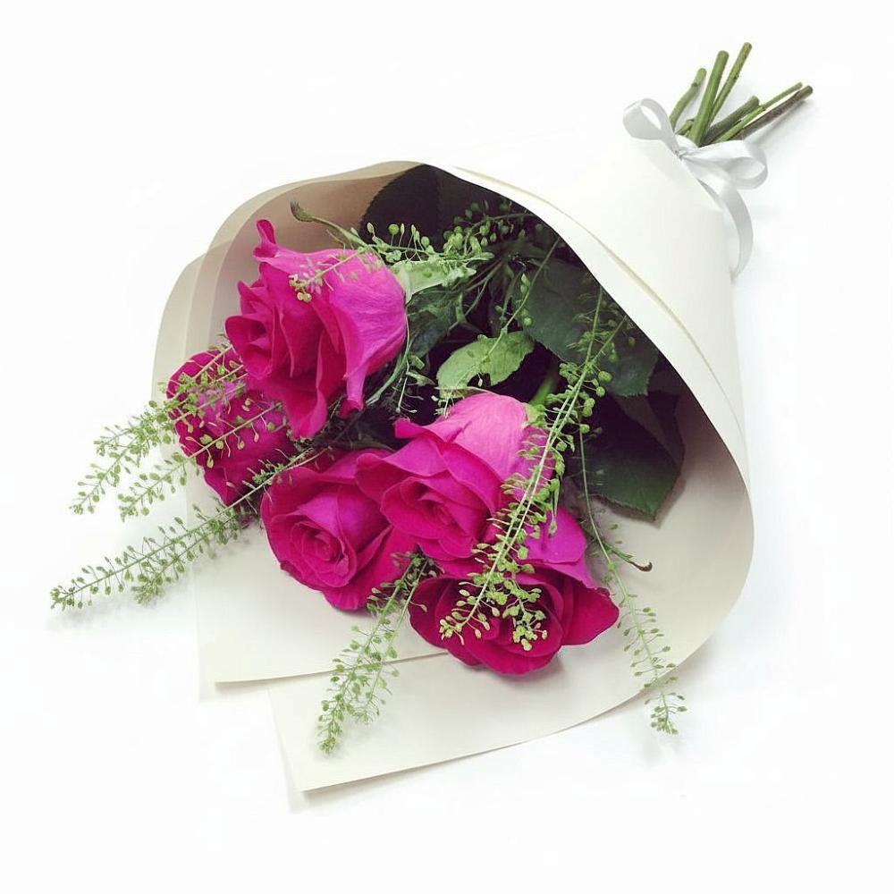 Букет цветов из: Розы в Усады