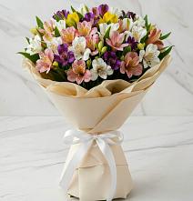 Букет цветов из:  Альстромерии #REPLACE_PRED# Усады