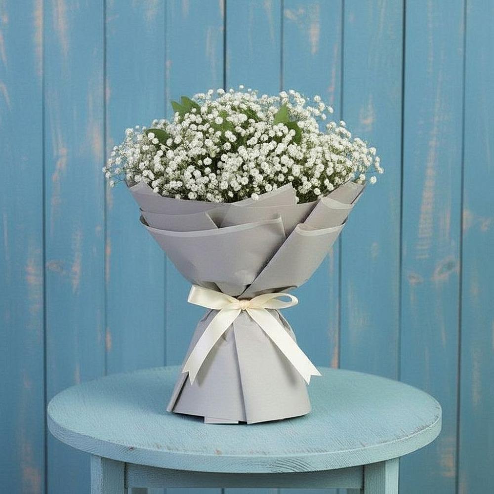 Букет цветов из: Гипсофила в Усады