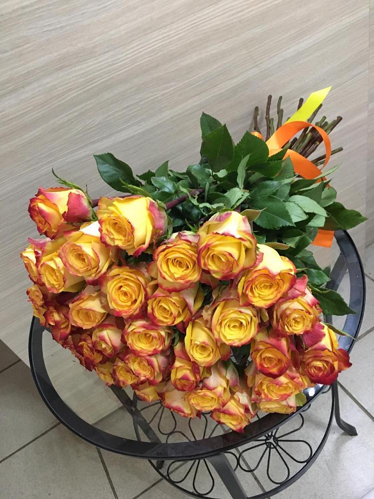 Букет Желтые розы в Усады