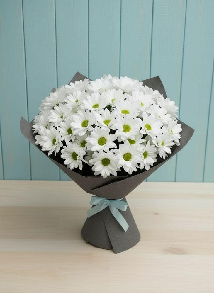 Букет цветов из: Хризантемы в Усады