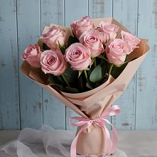 Букет цветов из:  Розы в Усады