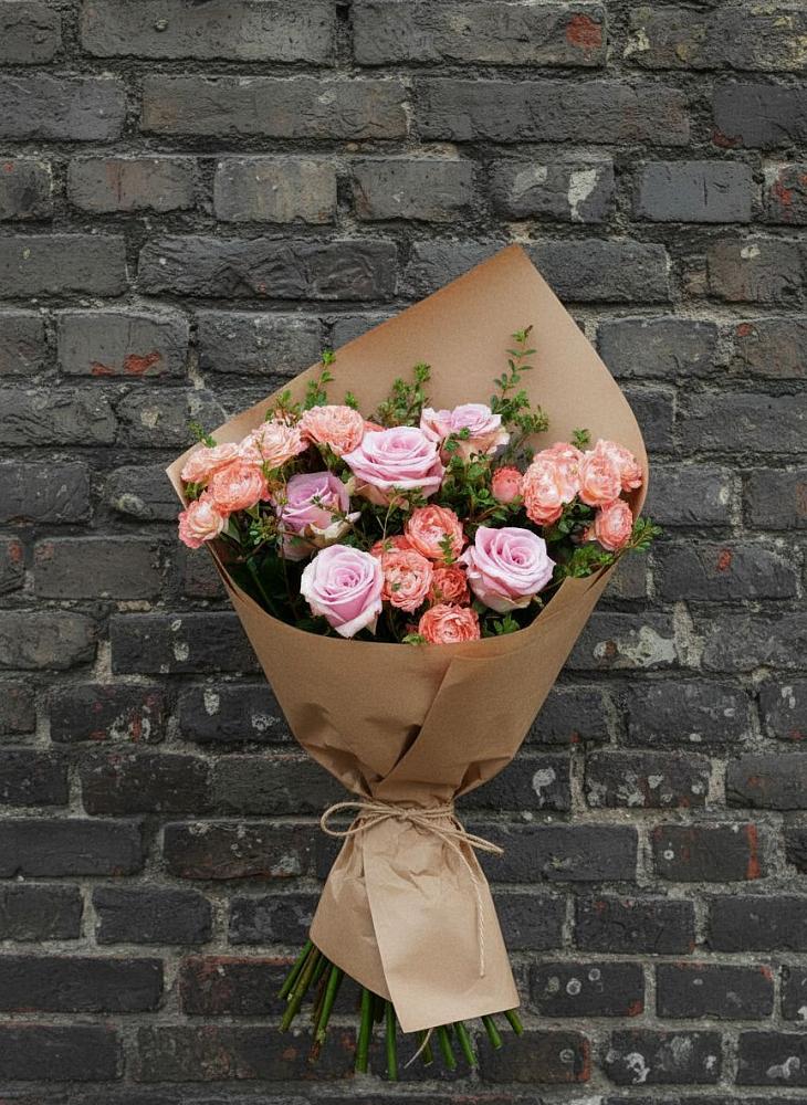 Букет цветов из: Розы в Усады