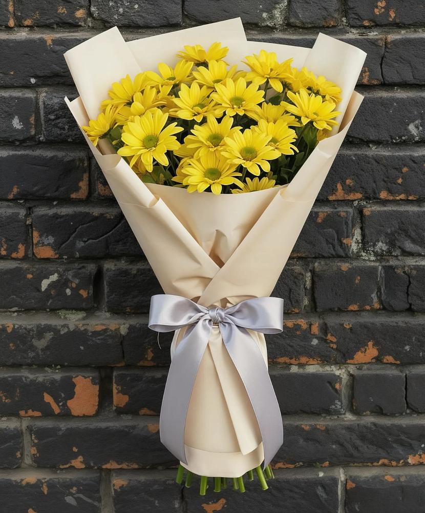 Букет цветов из: Хризантемы в Усады