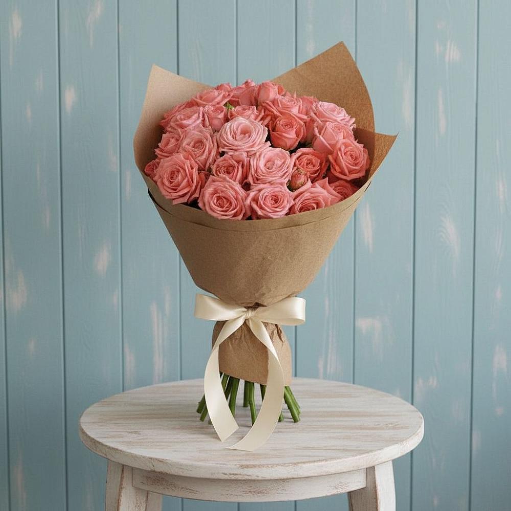 Букет цветов из: Розы в Усады