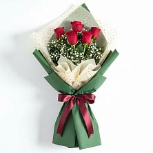 Букет цветов из:  Розы в Усады